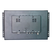 CCTV Monitor 10.1 Inci Full HD Layar LCD Monitr 1920X1200 dengan AV/VGA/HD/BNC Built-In Speaker untuk Raspberry Pi