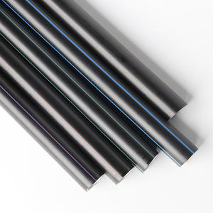 Tuyau d'eau en HDPE de haute qualité, pleine taille, anti-corrosion, longue durée de vie, <span class=keywords><strong>tube</strong></span> à âme en silicone noir, norme ISO4427 pour gaine de câble - Product Image 2