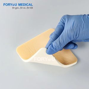 Apósito de Espuma de PU Plateado Antibacteriano de Alta Absorción para Heridas Exudantes - Product Image 2