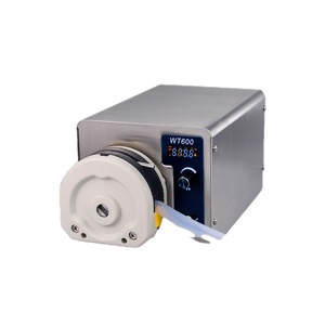 Pompe péristaltique industrielle WT600 pour le traitement de l'eau, débit constant de 6 L/min, réducteur d'eau à faible fréquence 60 Hz - Product Image 1