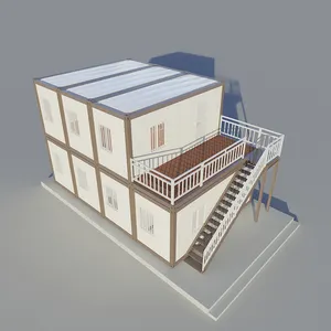 Özelleştirilmiş Modern tasarım kurulumu kolay 2 3 5 yatak odası prefabrik modüler cam evler prefabrik evler