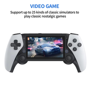 M25ハンドヘルドゲームコンソール4.3インチHDディスプレイ3Dロッカーゲームコントローラープレーヤーポータブルクラシックレトロジョイスティック子供用ギフト - Product Image 3