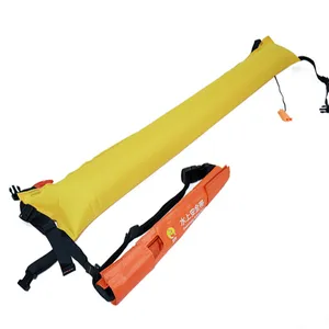 充气救生圈便携式带式救生衣成人自动手动充气救生圈水安全带。