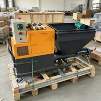 Machine de pulvérisation de mortier de ciment industriel pour grands projets