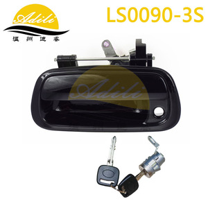 มือจับประตูท้าย Adili รุ่น LS0090-3S สีดำ สำหรับรถยนต์โตโยต้า ทันดรา ปี 2000-2006 พร้อมกุญแจ - Product Image 3