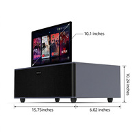 Altavoz de Karaoke de Madera para Uso Internacional con Soporte Multilingüe, Asistente de Voz Inteligente, Sistema Extranjero y KTV Doméstico Dual