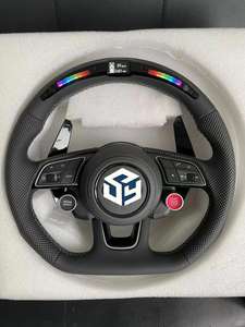 Volante de Fibra de Carbono LED Personalizado con Palanca de Cambios para <span class=keywords><strong>Audi</strong></span> Rs RS3 8p RS4 RS5 S3 S4 S5 S6 2012 2013 2014 2015 2017 - Product Image 6