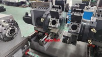 Centre de tournage de tourelle à double broche Supertech TT35, tour CNC avec deux broches pour arbres complexes, changeur d'outils automatique