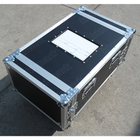 KKMARK 8U Space Amp Amplificateur Rack Mount Flight Road case ATA 19 ''Profondeur