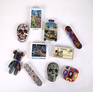 Nouvelles Cartes Postales 2026 – Aimants de Réfrigérateur Souvenirs de Voyage Touristiques Personnalisables avec Logo Créatif <span class=keywords><strong>Paris</strong></span> 2D 3D en ABS - Product Image 6