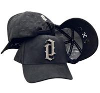 Gorra de Béisbol Deportiva Unisex de 6 Paneles con Letras Bordadas, Transpirable, Impermeable, con Visera Curva, 100% Algodón, Venta al Por Mayor