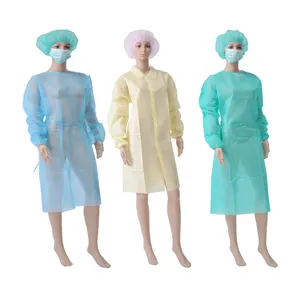 医院/食品工业/日常使用的一次性隔离衣Pp防护布