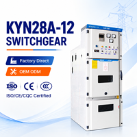 Armoire de commutation KYN28A-12 12kV, panneau de distribution d'énergie VCB métallique intérieur, vente directe usine, pour projet de sous-station, personnalisable