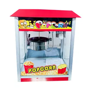 Machine à popcorn électrique automatique, 1 pièce, prix de gros, machine industrielle et commerciale pour popcorn, livraison gratuite