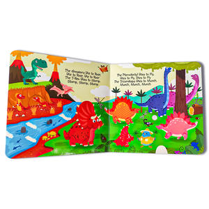 Livre sonore personnalisé personnalisé <span class=keywords><strong>pour</strong></span> enfants bébé interactif livre parlant éducatif précoce <span class=keywords><strong>pour</strong></span> enfants livre audio dinosaure - Product Image 5