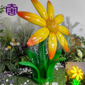 Luz LED floral brillante para jardín, iluminación impermeable para exteriores, decoración festiva para Año Nuevo, Ramadán, Navidad - Product Image 1