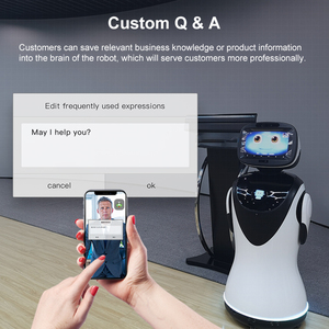 Atractivo Robot Inteligente Futurista Recepcionista Centros Comerciales Entretenimiento Música <span class=keywords><strong>Baile</strong></span> Saludo Trabajo Social Uso Comercial - Product Image 6