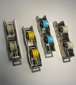 Rouleaux de porte coulissante réglables en aluminium de qualité supérieure de 24*23mm <span class=keywords><strong>Maurice</strong></span> avec roulement importé - Product Image 5