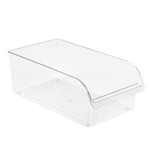 Fridge Organizer Storage Box Rectangle 1 Compartment PP Material Freshness Preservation BPA Free Food Container For Vegetables - Product Image 5