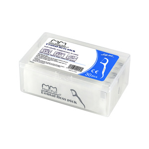 Fil dentaire en polypropylène pour nettoyage interdentaire, 30-50 pièces, bâtonnets de fil dentaire ronds jetables - Product Image 3