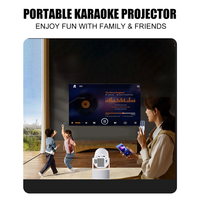 Topleo android 11 projecteur haut-parleur karaoké smart hy300 pro plus ktv hd 4k home cinéma portable proyector portatil projecteur