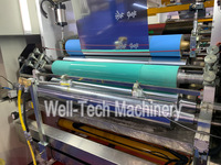 Máquina de Laminación de Alta Velocidad con Cinco Rodillos para Transferencia de Recubrimientos en Película Plástica, Papel de Aluminio y Adhesivo a Base de Agua Sin Solventes