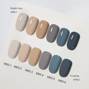 AILANUO Factory Wholesale 15ml Autumn Color Gel Polish High Pigment Soak Off UV LED Nail Gel Polish for Nail Supply - Product Image 3