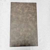Folder Menu Restoran Kulit Imitasi Logo Kustom A4 / A5 Buku Sampul Menu Premium untuk Hotel, Bar & Kafe