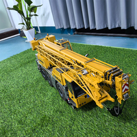 LK Toys EYEWHALE Grúa Hidráulica de Simulación de Alta Calidad con Control Remoto 1/14, Modelo de Grúa Móvil Telescópica