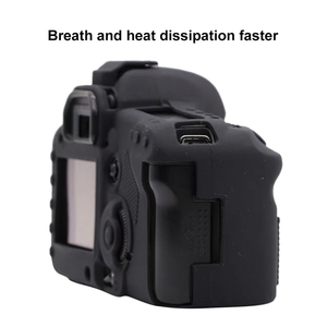 Pour étui de protection en silicone souple <span class=keywords><strong>Canon</strong></span> EOS <span class=keywords><strong>5D</strong></span> Mark II (noir) - Product Image 6