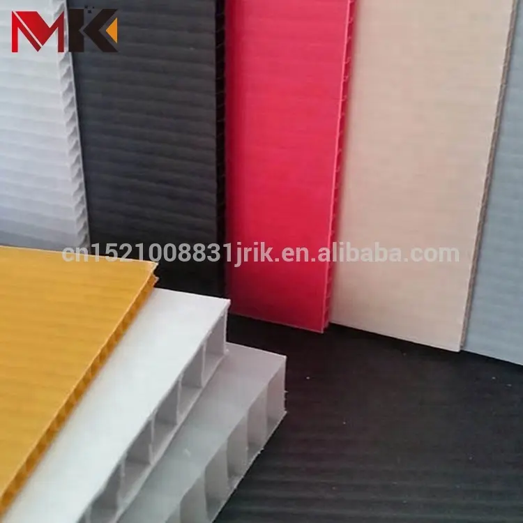 2mm 3mm 4mm 5mm 6mm Blank Colored Corrugated 4x8 Sheet Plastic Polypropylene Sheet Coroplast Correx Coreflute Board