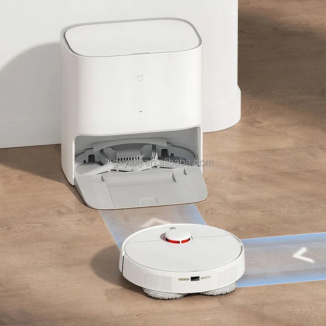 Mi Mop 2 Roobot Vacuum Cleaner Aspirapolvere Aspirateur Efficient Robot Robot Vacuums with Self-Emptying Dustbin