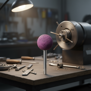 Disco de Pulir Esférico de Cerámica de 30 mm con Vástago de 6 mm para Pulido de Precisión - Product Image 2