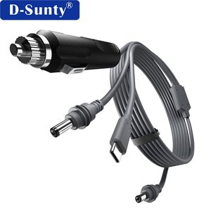 Cargador de Coche 3 en 1 D-Sunty, Cable de Alimentación USB-C a CC para Starlink Mini Gen3, Conector Coaxial Impermeable - Product Image 4