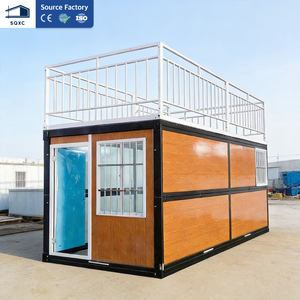 Maison conteneur pliable modulaire Z-Folding de haute qualité à prix abordable pour hôpitaux, dortoirs temporaires pour personnel, bureaux, magasins et hôtels - Product Image 4