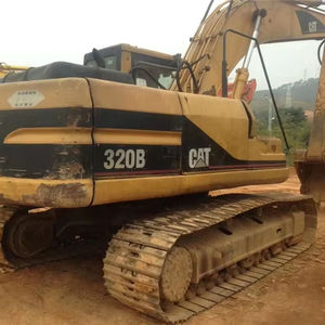 Excavadora de cadenas Caterpillar usada para 320B/320BL/320CL, 20 toneladas, motor Cummins, con excavadora de construcción original - Product Image 1