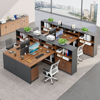 Support CPU avec tiroir verrouillable, gestion des câbles, meuble de bureau commercial robuste, postes de travail pour personnel de bureau