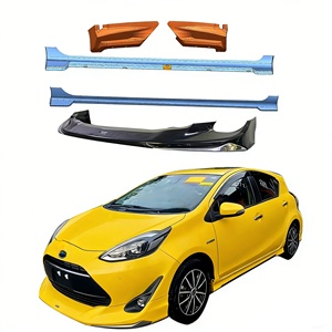 Nouveau kit carrosserie pour Toyota Aqua 2018-2021, lèvre avant, couvercle arrière, jupes latérales en ABS, kit carrosserie pour voiture - Product Image 3