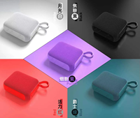 Haut-parleur portable sans fil K22 5W RGB étanche à la poussière avec microphone intégré et basses profondes pour communication Bluetooth