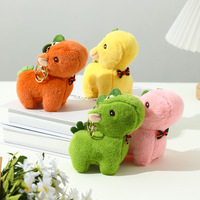 Pendentif de sac à dos Cheval Avocat, phénomène viral, série Fruits, jouet en peluche super doux en coton PP, anti-stress, ornement suspendu, lavable