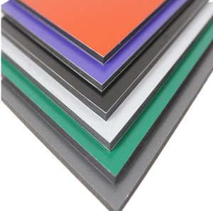 Pannello <span class=keywords><strong>Composito</strong></span> in <span class=keywords><strong>Alluminio</strong></span> Decorativo PVDF per Facciate Continue - Product Image 5