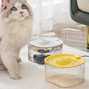 Remoto mini filtro automático sem fio gato água dispensador inteligente pet beber água fonte para gatos cães dentro