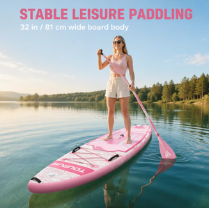 Planche à pagaie <span class=keywords><strong>gonflable</strong></span> 10,6 pieds en stock – SUP polyvalent populaire avec garantie de 5 ans pour les sports nautiques - Product Image 2