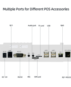 Point of Sale điện tử tiền mặt đăng ký máy POS hệ thống tất cả-trong-một thủ quỹ kiosk tiền mặt đăng ký cho doanh nghiệp nhỏ - Product Image 3