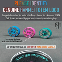 Pointe de queue de billard faite à la main, pressée à la main, 10,2 mm 11,2 mm, haute élasticité, avec logo anti-contrefaçon