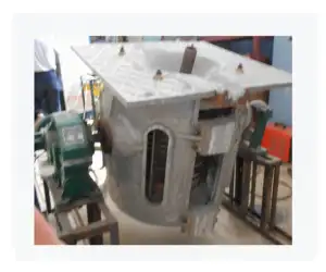 2018 350kg steel furnace for metal process factory