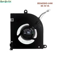 BS5405HS-U4W/U4X ventilateurs de refroidissement pour ordinateur portable CPU GPU pour MSI furtif 15M-A11UEK MS-1562 A11SEK A11SDK ordinateur PC ventilateur refroidisseur radiateur