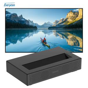 โปรเจคเตอร์พกพา MINI UST Triple Laser รุ่น Everycom U1 ระบบแอนดรอยด์ รองรับวีดีโอ 4K ฉายภาพแบบมิเรอร์สกรีน รุ่น Mini U1 อัตโนมัติ สำหรับใช้ในบ้าน - Product Image 3