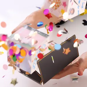 Creative bouncing envelopes surprise Valentine's Day birthday gifts TikTok matching bouncing explosion envelopes small gifts box
