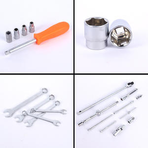 86-Piece Pearl Nickel Mirror Finish Engine Repair <b>Tool</b> Set Includes Hammer Wrench Screwdriver Bits Dual-Purpose Quick-Access - Product Image 5